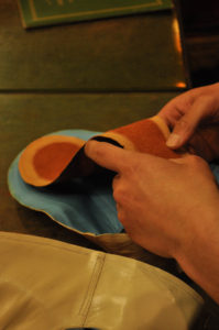 手作り靴教室・靴工房（東京-基礎練習バブーシュ